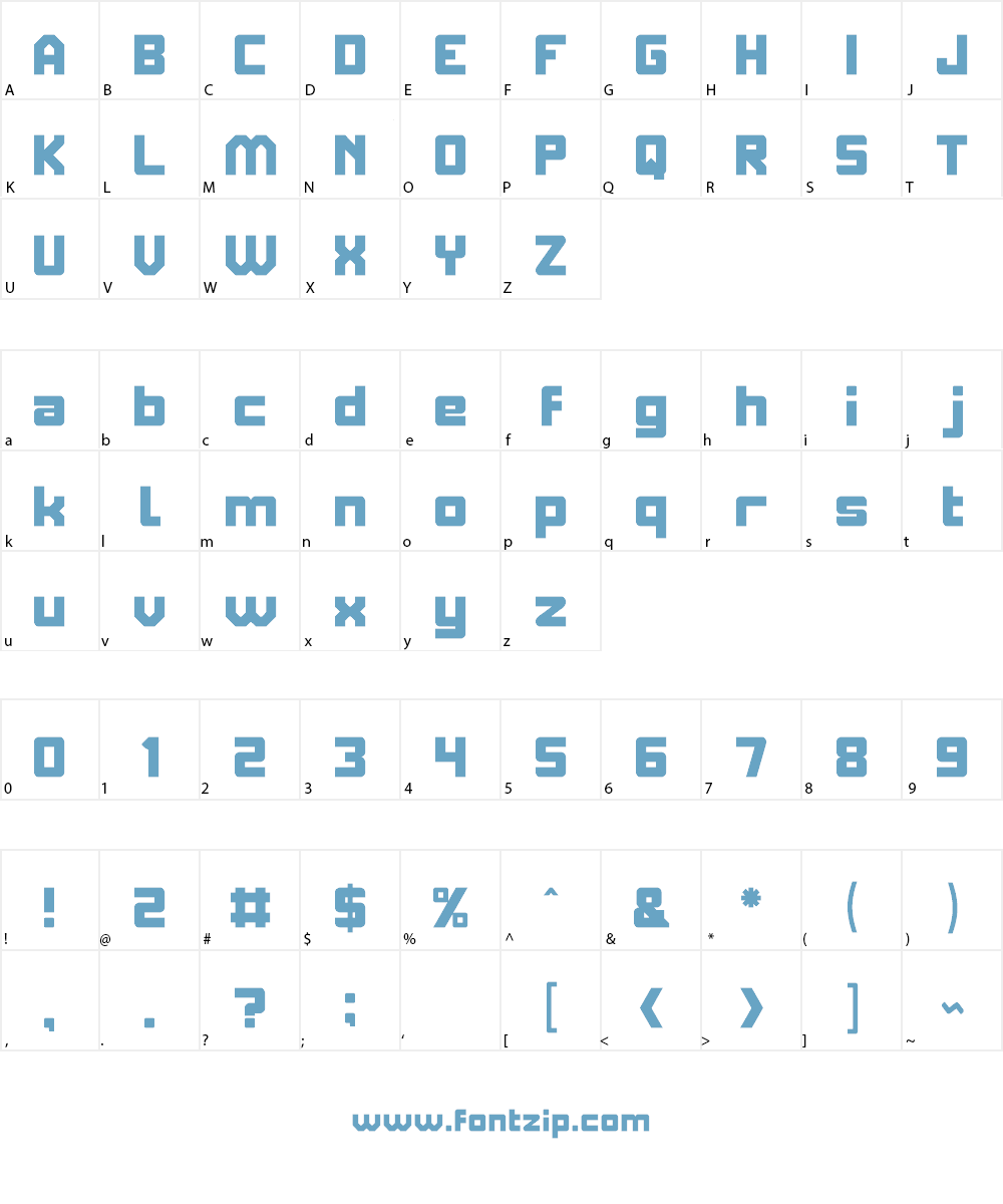 ELITE MIND Font Character